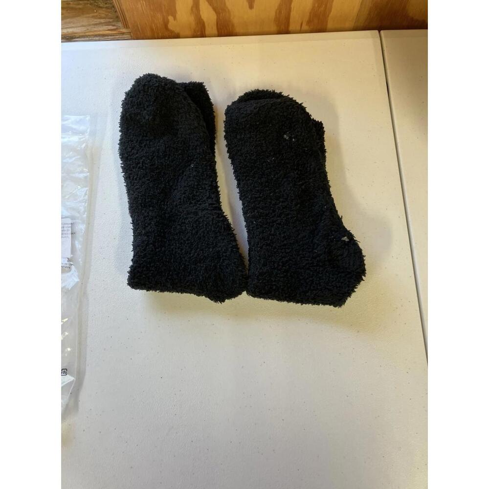 UGG Fincher Ultra Cozy Black Socks Adult OS - Picture 4 of 6